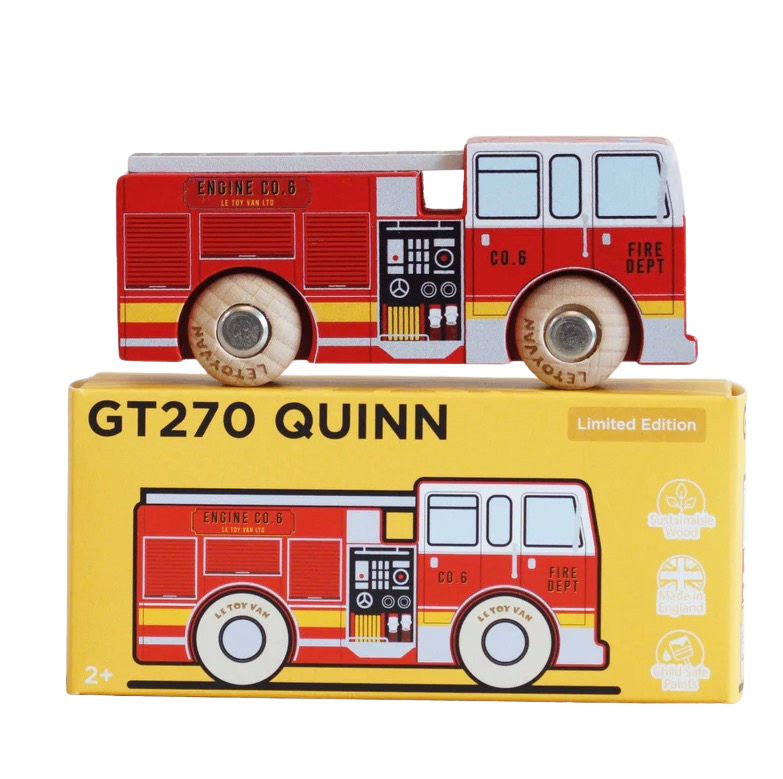 Camion de pompier en bois Quinn
