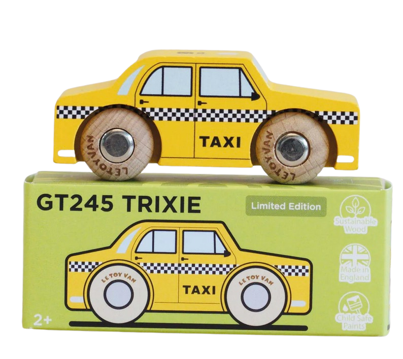 Taxi de New York en bois Trixie