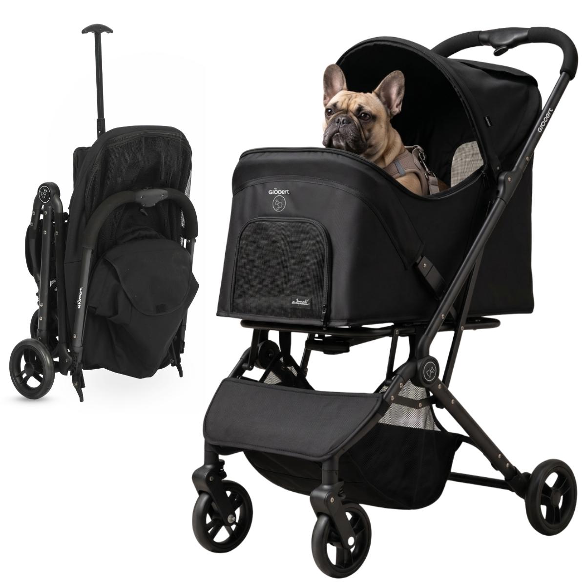 Poussette pour animaux QPPET Pettie Noire