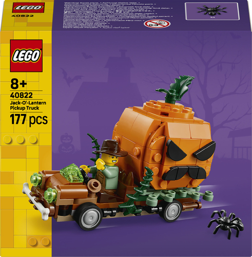 40822 La camionnette de la citrouille d’Halloween