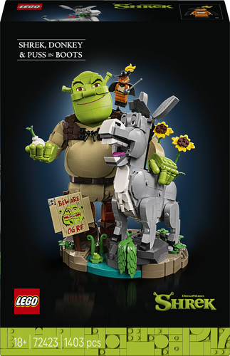 72423 Shrek l'Ane et le Chat Potté