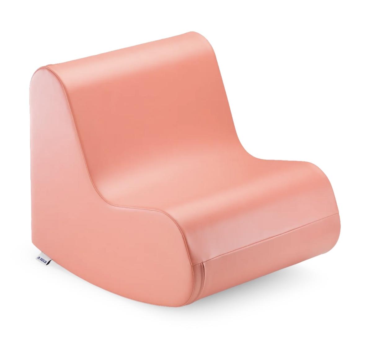 Chaise à bascule - Rose saumon