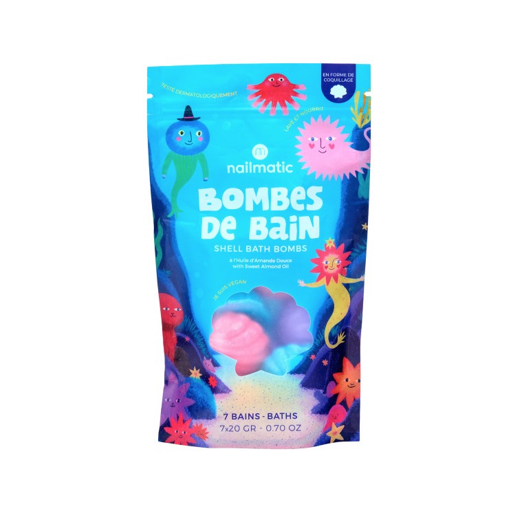 Bombes de bain Coquillage - 7x20 gr