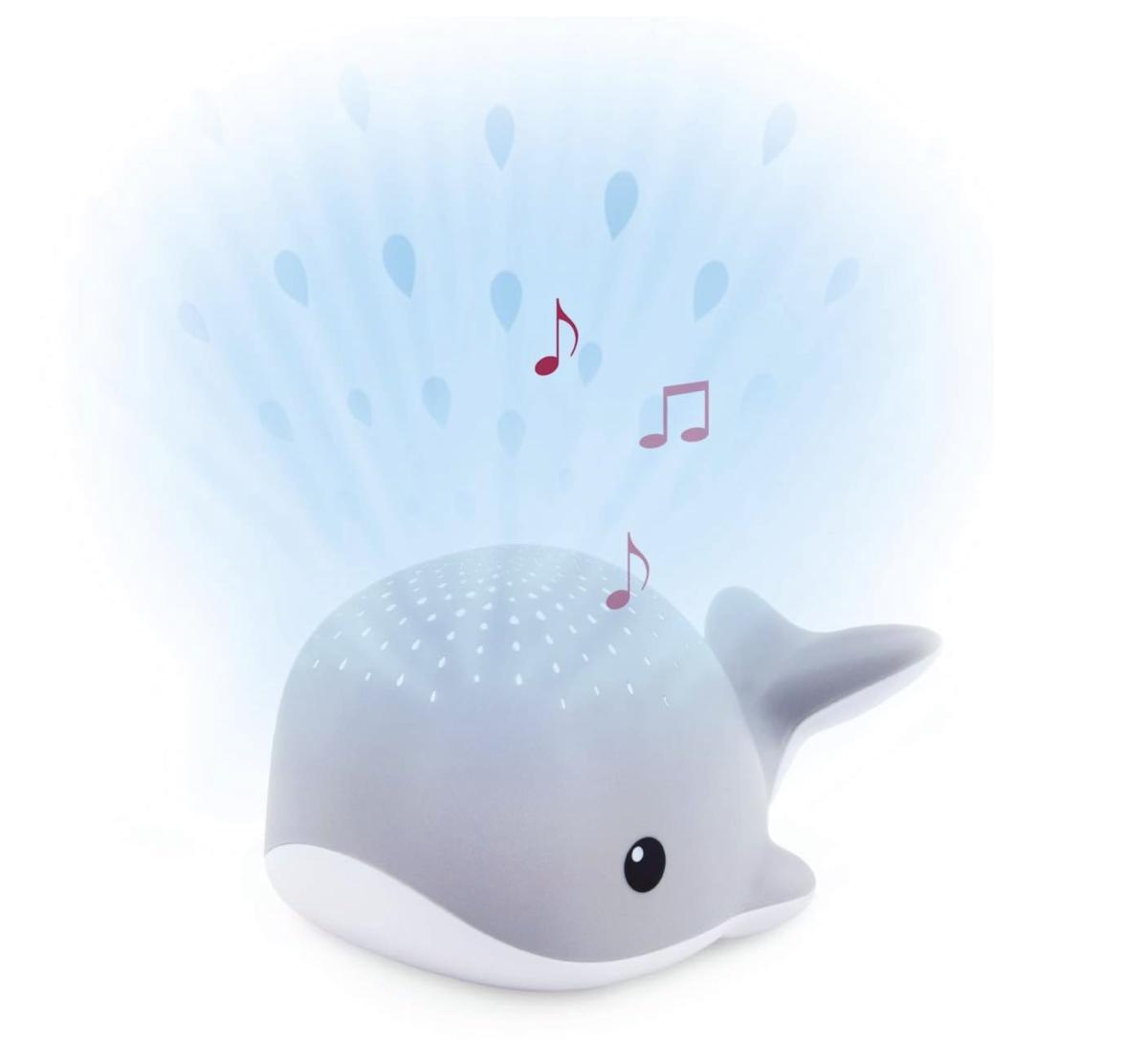 Wally la baleine projecteur - gris