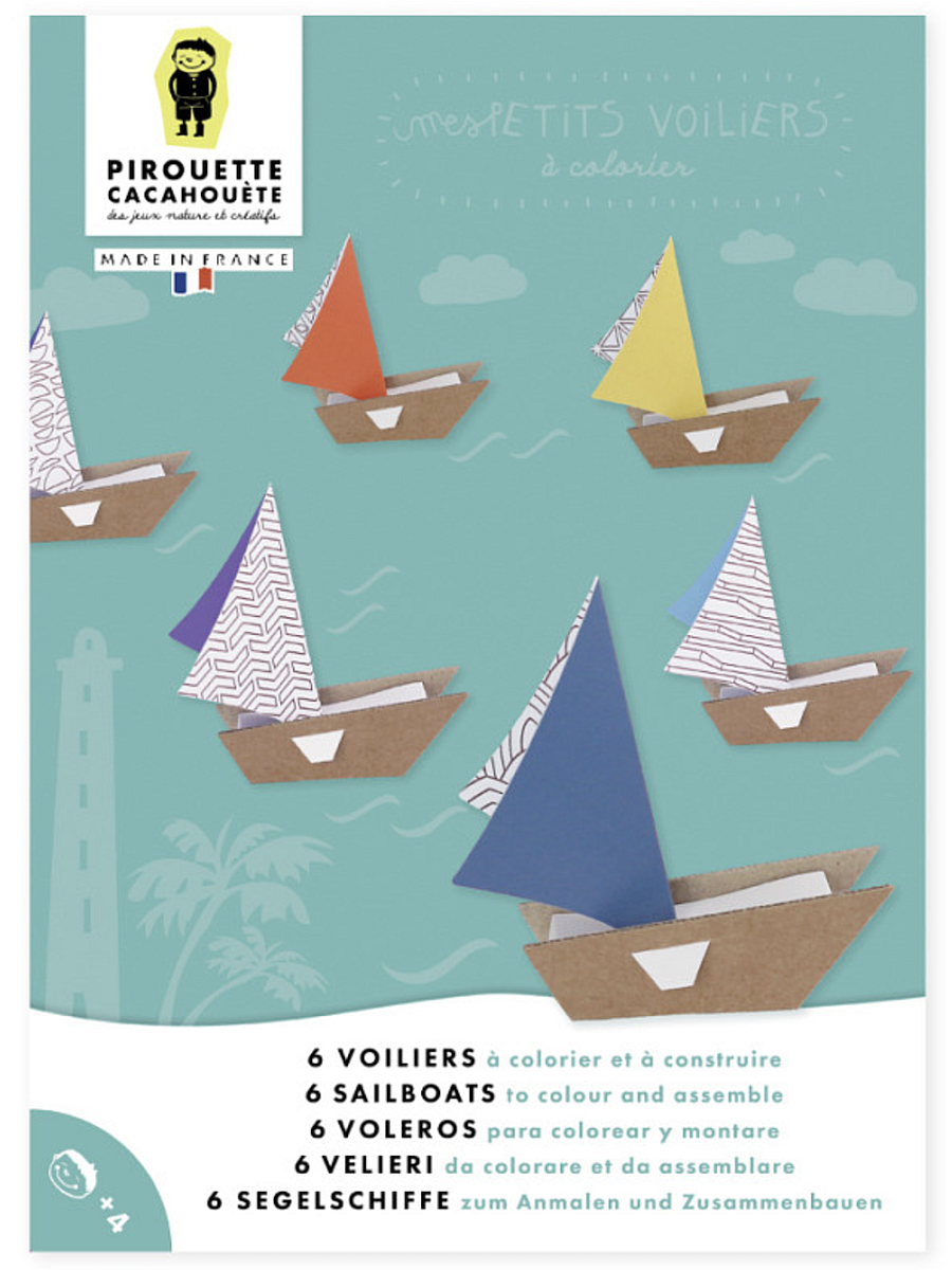 Kit creatif petits Voiliers - pirouette cacahouete