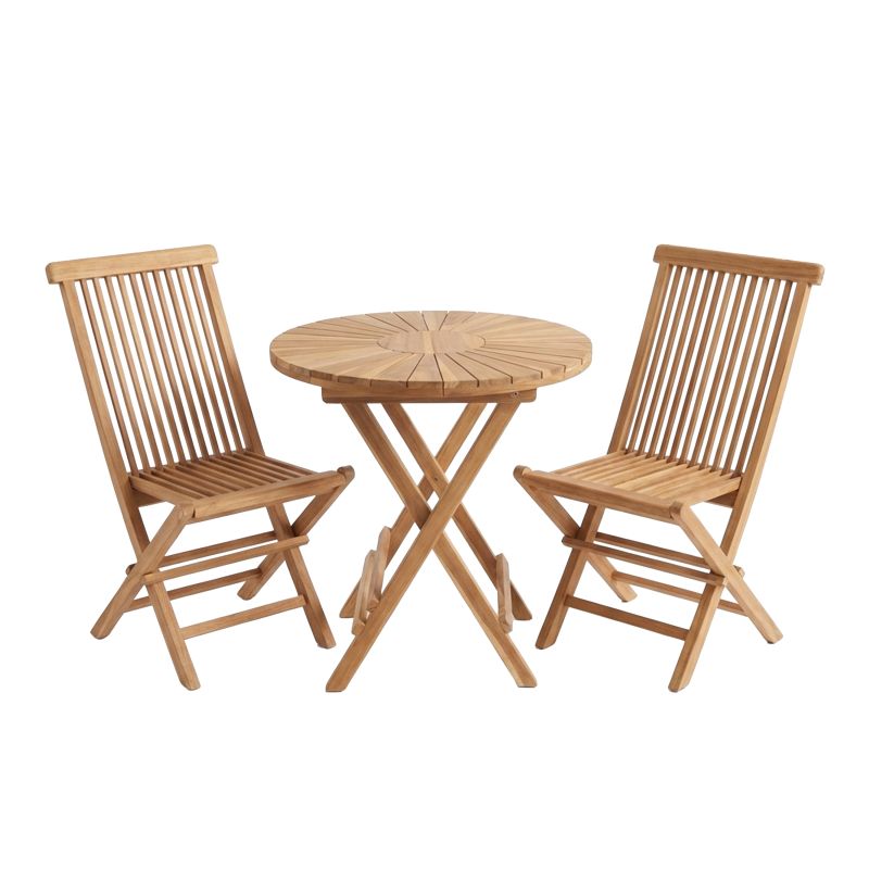 Ensemble Bistrot - 3 pièces - 60 cm - Pliable - Mina