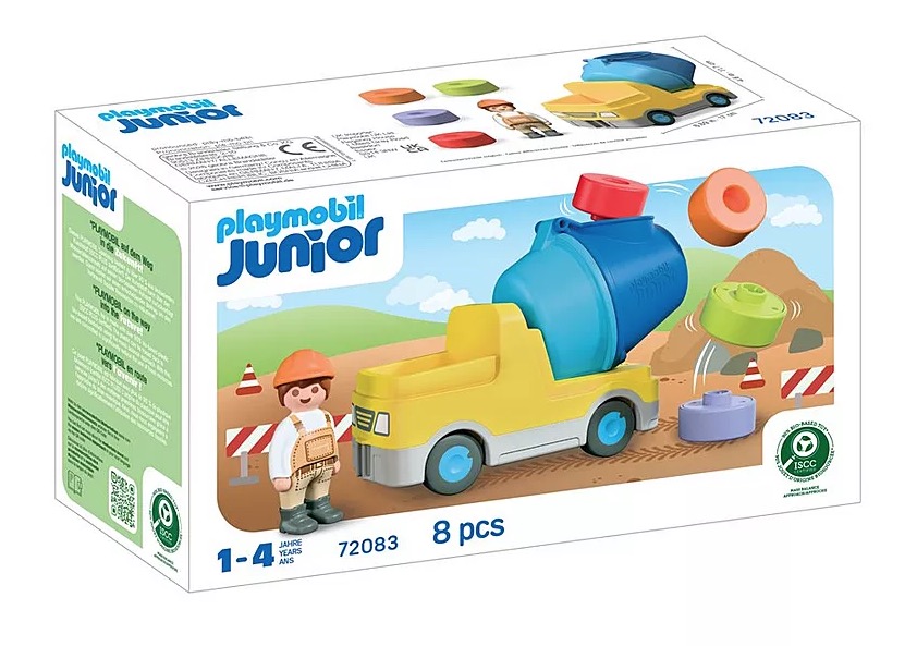 72083 camion benne et bloques
