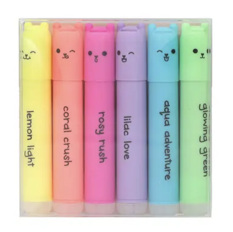 Mini surligneurs Penfection effacables - Depesche
