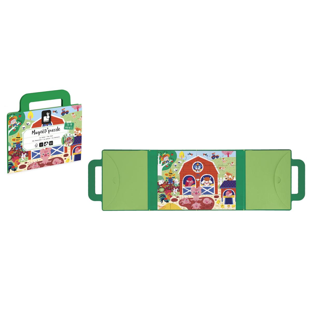 Magneti Puzzle La ferme 24 pcs