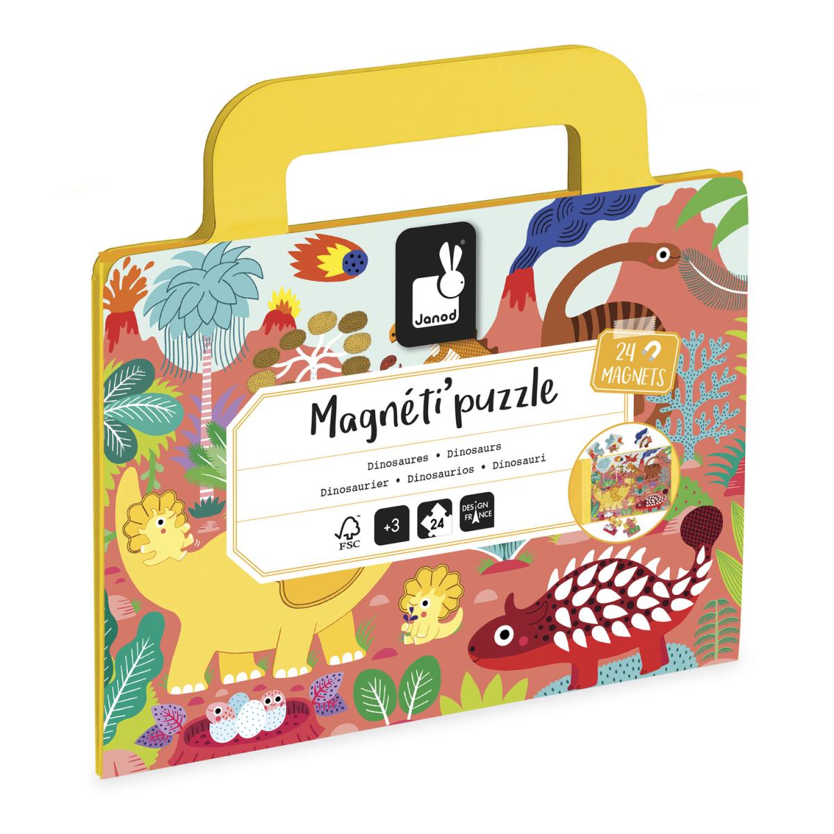 Magneti puzzle Dino 24 pcs