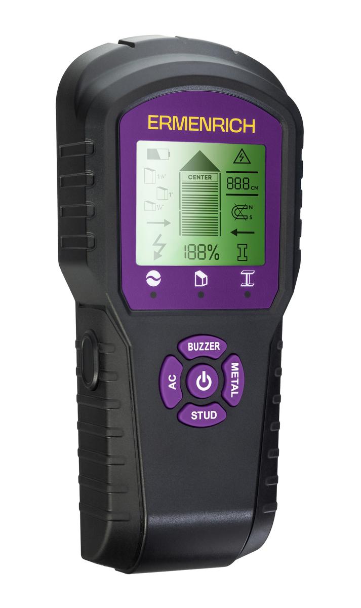 Détecteur de montants Ermenrich Ping SM60, violet