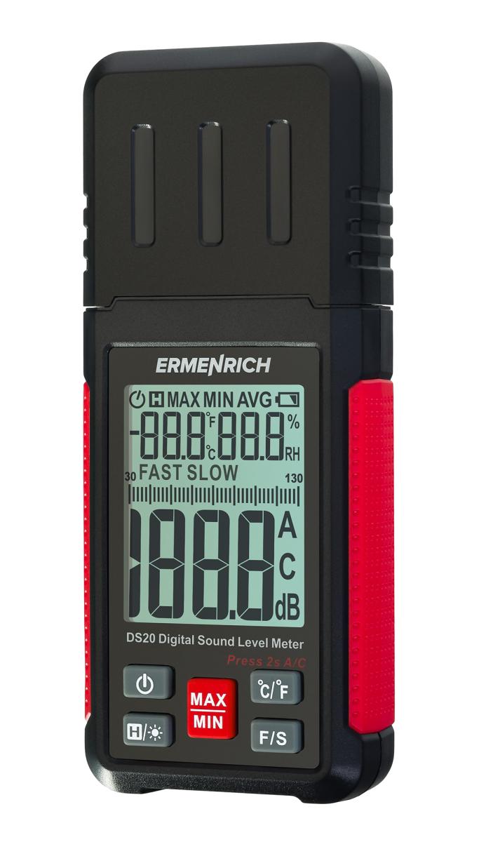 Sonomètre numérique Ermenrich Seek DS20