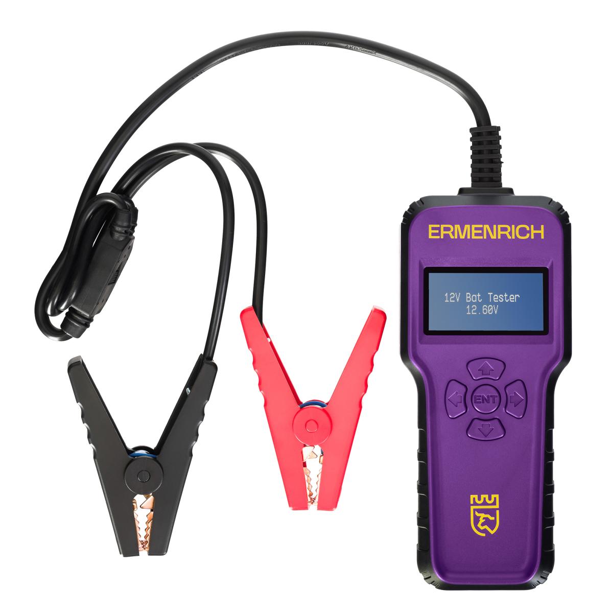 Testeur de piles Ermenrich Zing AL40, violet