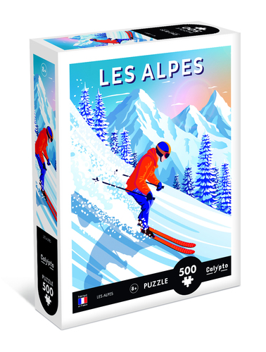 PUZZLE 500 pieces - Les Alpes
