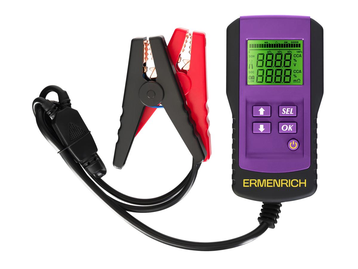 Testeur de piles Ermenrich Zing AL45, violet
