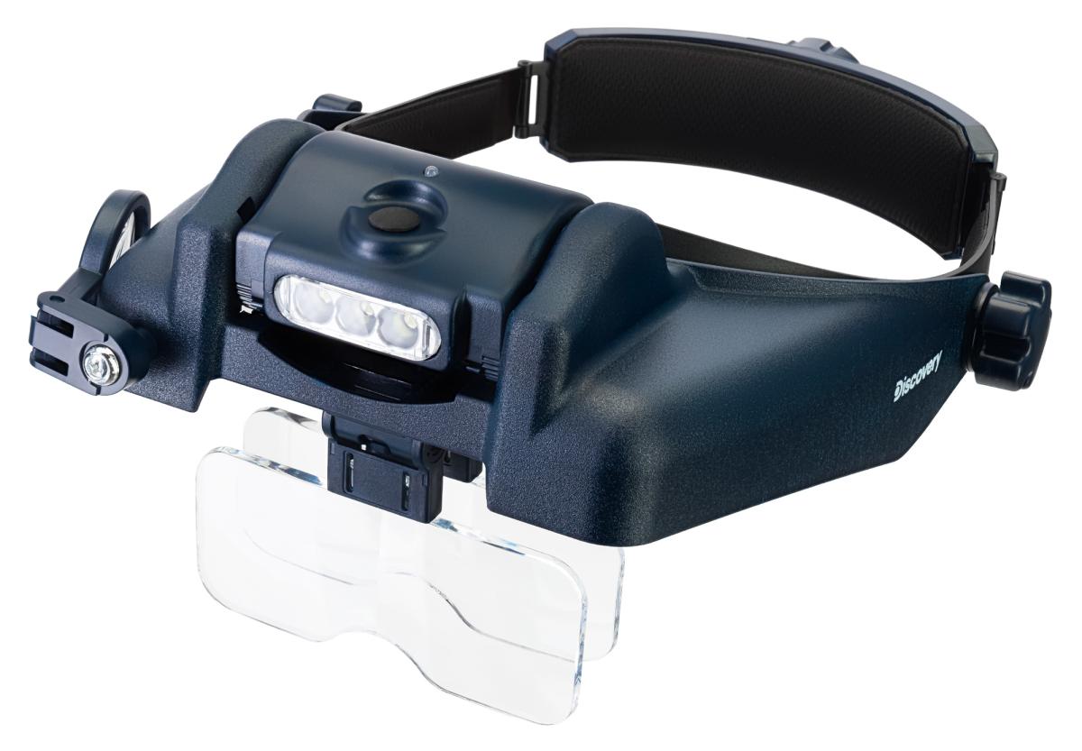 Loupe frontale rechargeable Levenhuk Discovery Crafts DHR 20