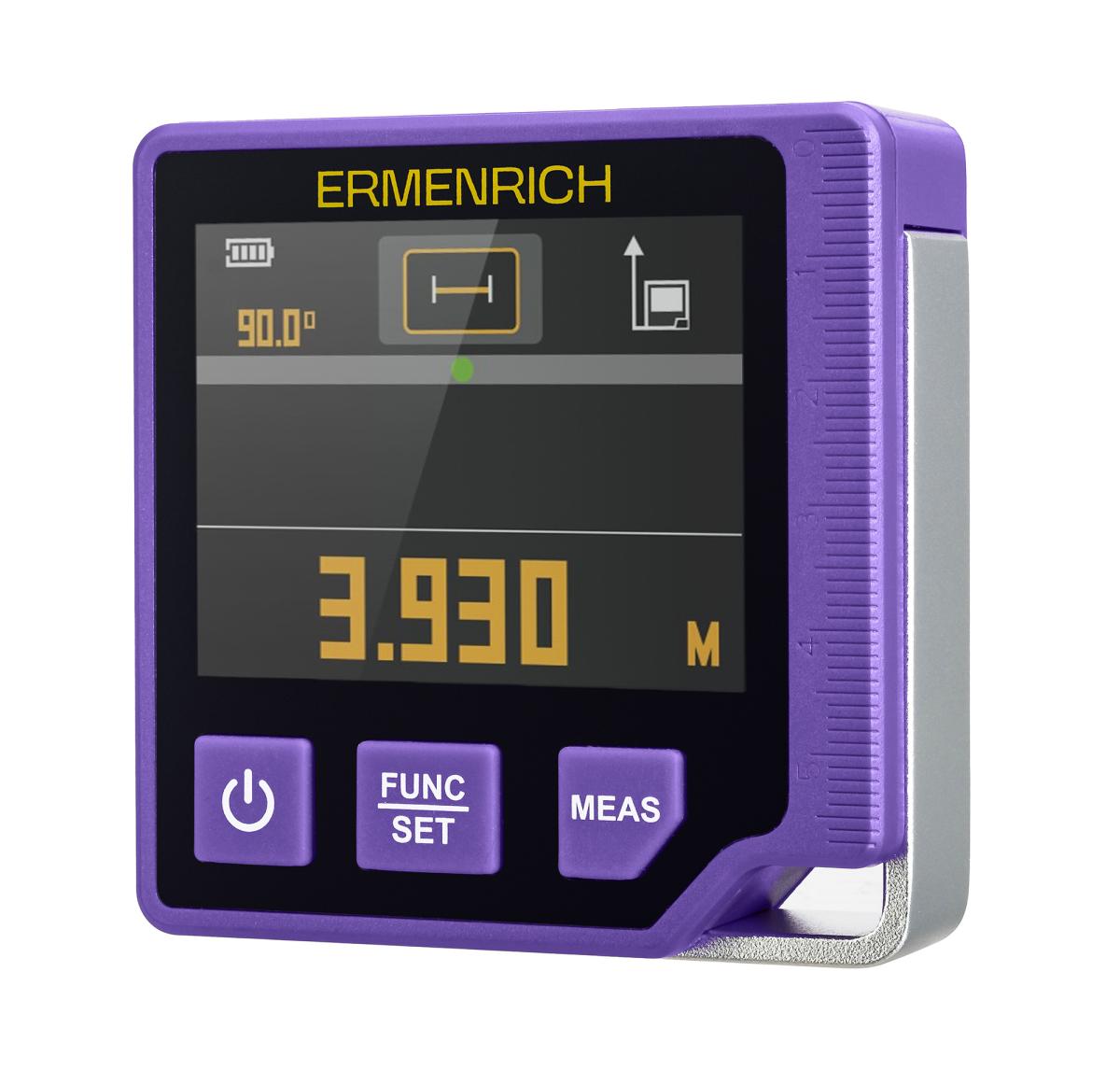 Niveau numérique 3-en-1 avec télémètre laser Ermenrich Verk LQ60