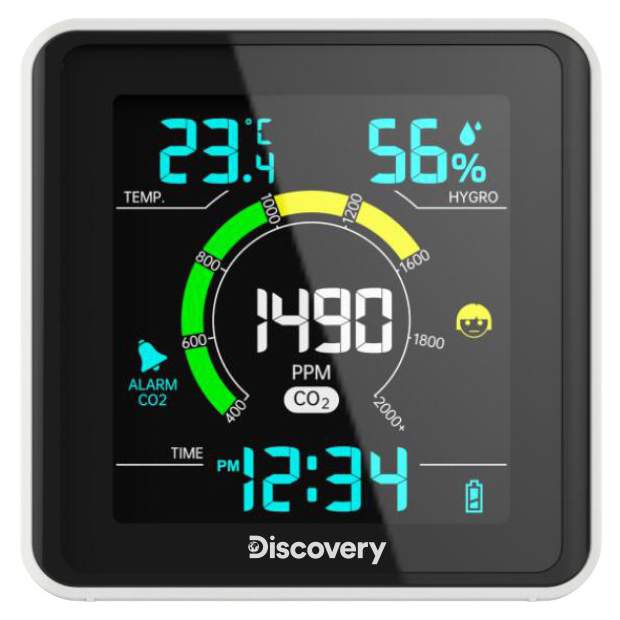 Station météo avec moniteur de CO2 Levenhuk Discovery Report WA40