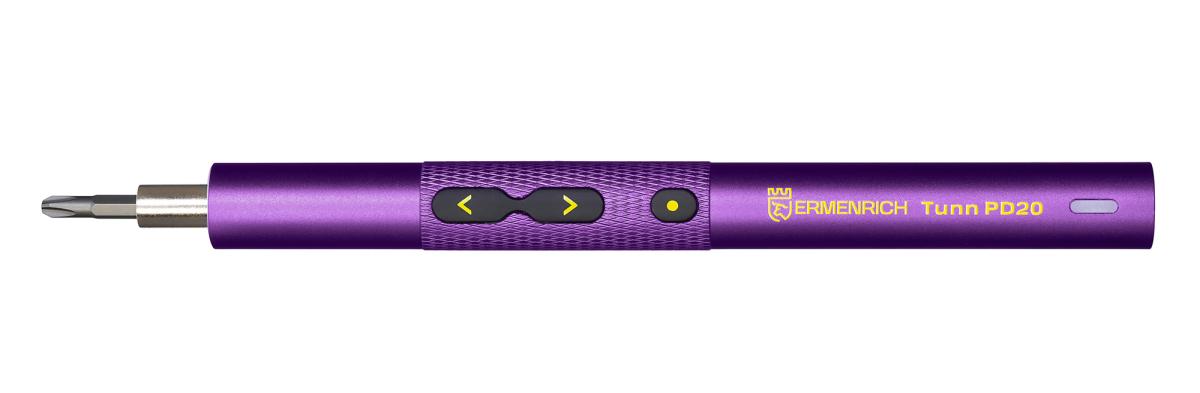 Visseuse électrique Ermenrich Tunn PD20, violet