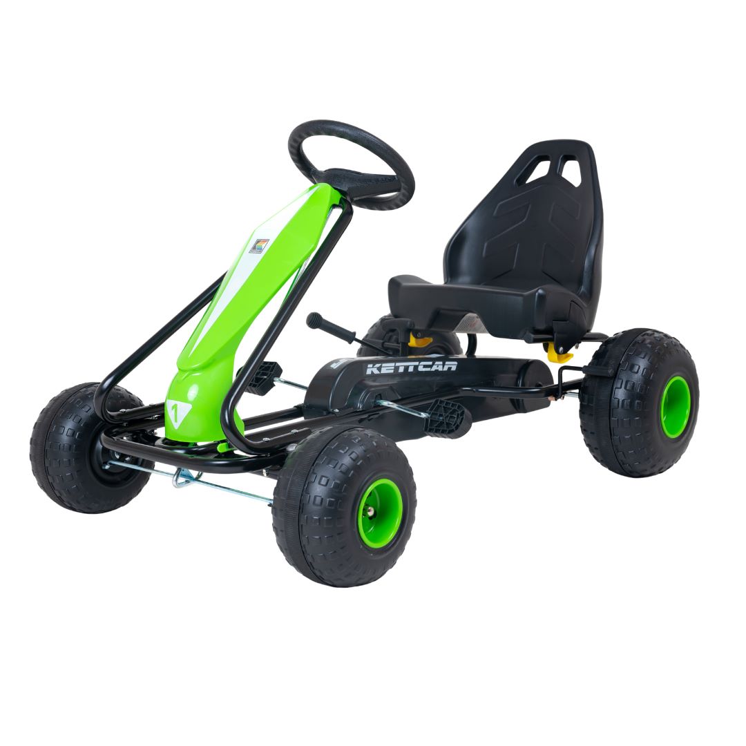 Kart à pédales couleur vert
