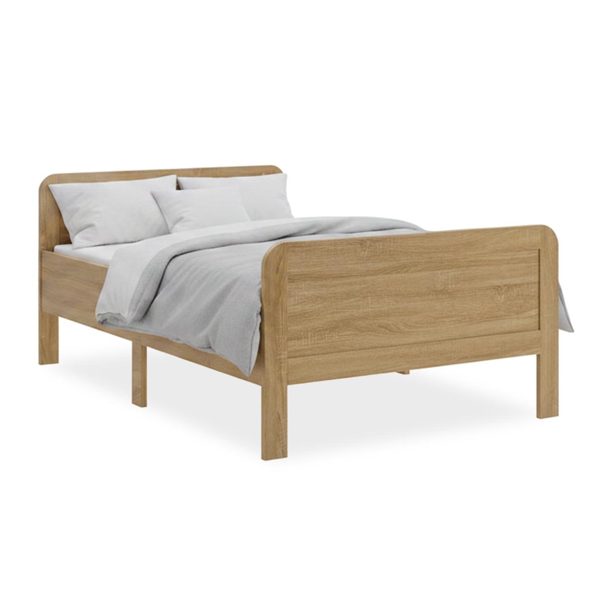 Lit Confort 140x200 cm Naturel sans Sommier