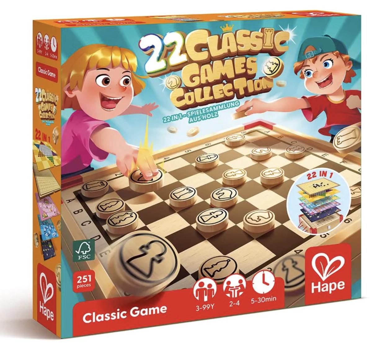 Malette de 22 jeux classiques