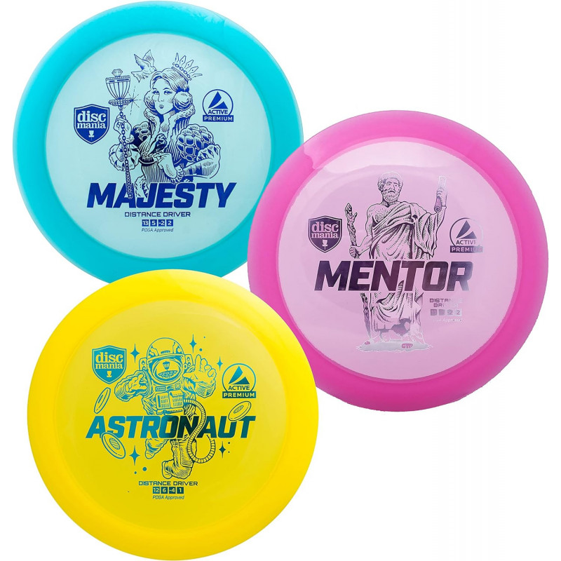 Lot de 3 disques - Discmania Mega Distance