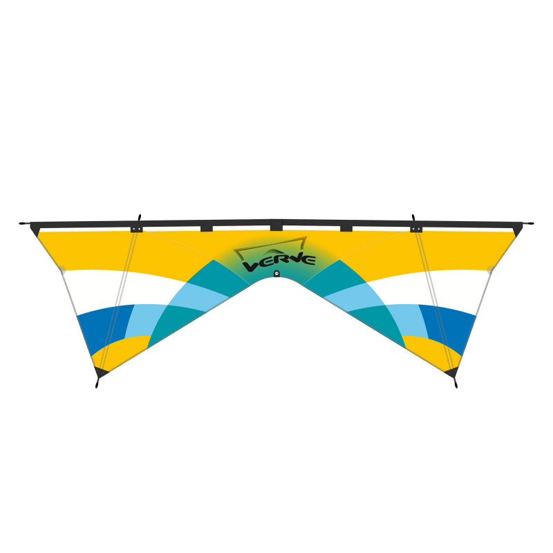 Cerf-volant pilotable 4 lignes 252 cm - HQ Verve Aqua