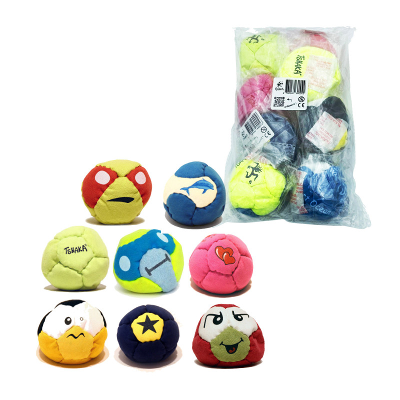 Assortiment complet de balles (x8) - Tshaka