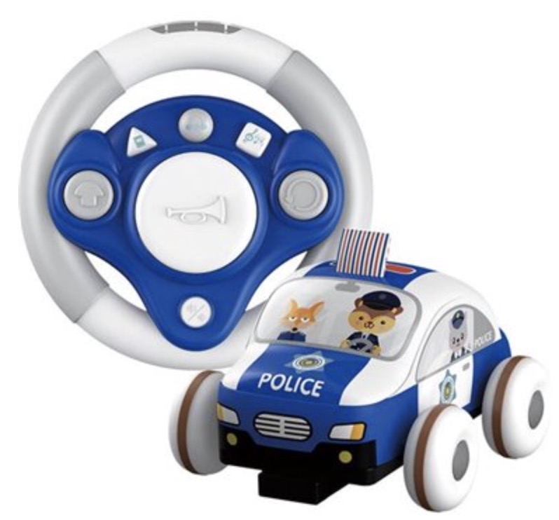 camion de police souple avec telecommande