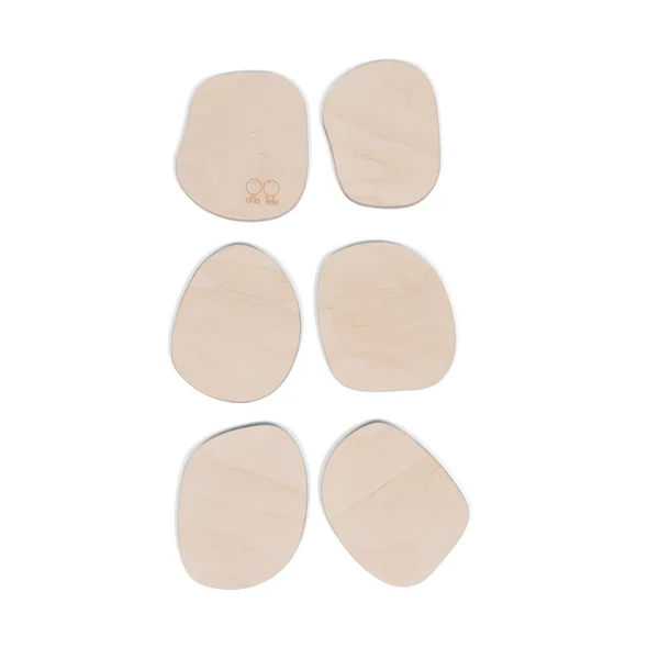 Pierres de gué Montessori - naturel