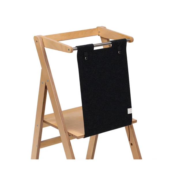 Filet de sécurité pour tours d'apprentissage pliables, noir