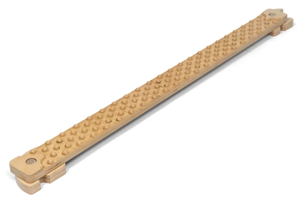 Poutre d'équilibre TipiToo Solo, bois, pois