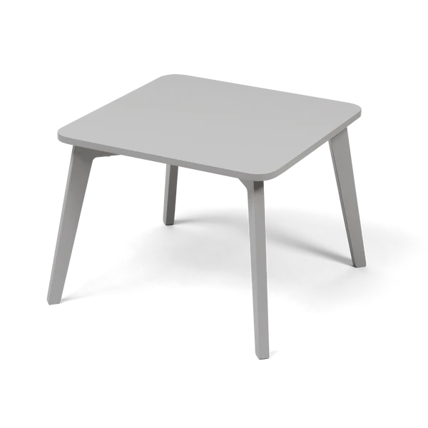 Table Tulla, gris, pieds courts