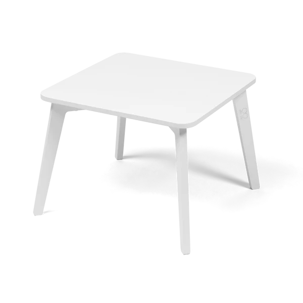 Table Tulla, blanc, pieds courts