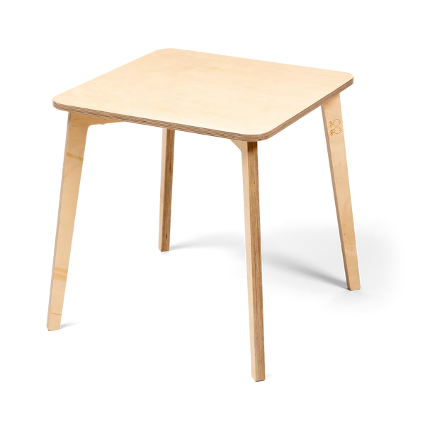 Table Tulla, bois, pieds longs