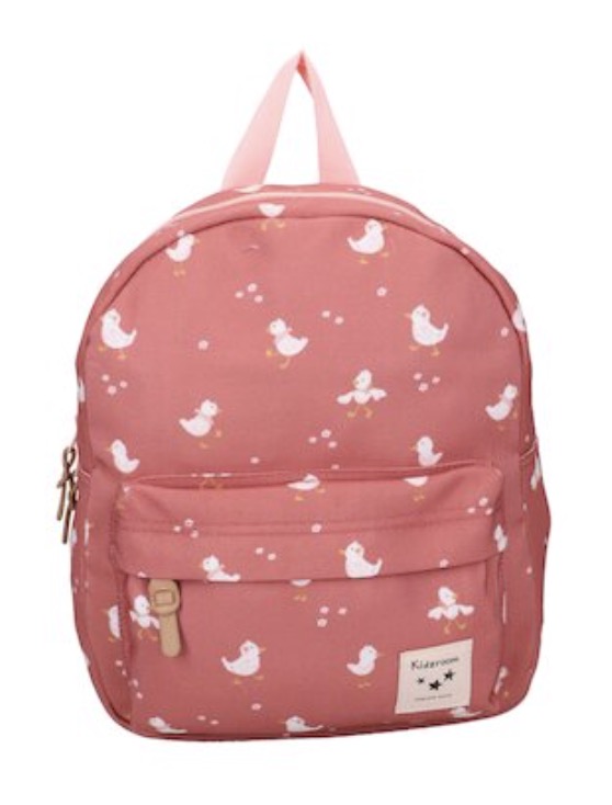 Sac a dos enfant canards grenade