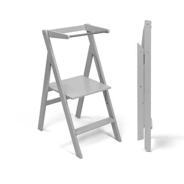 Tour d'apprentissage pliable « Step'n'Fold », gris