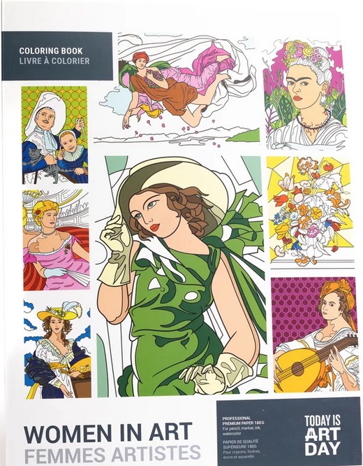 Coloriage - Les Femmes artistes