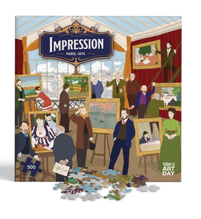 Puzzle 500 pieces - Les Impressionnistes