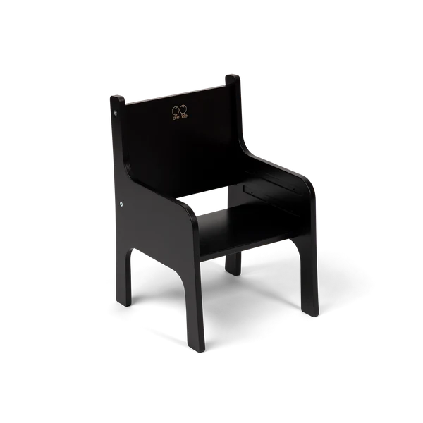 Chaise Tulla pour enfant, noir