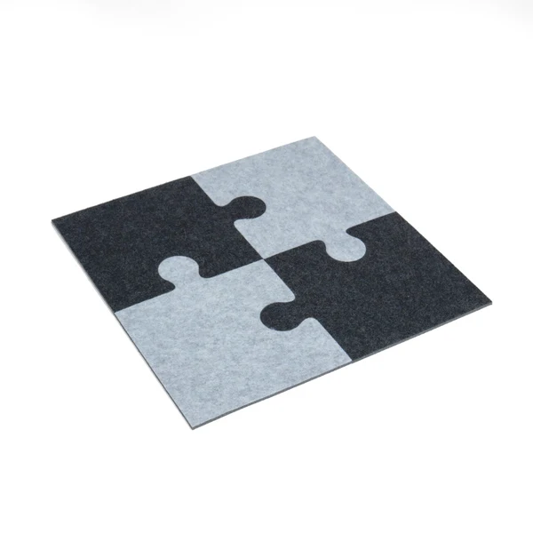 Tapis de jeu puzzle pour jeux d'escalade, carré, 4 pièces