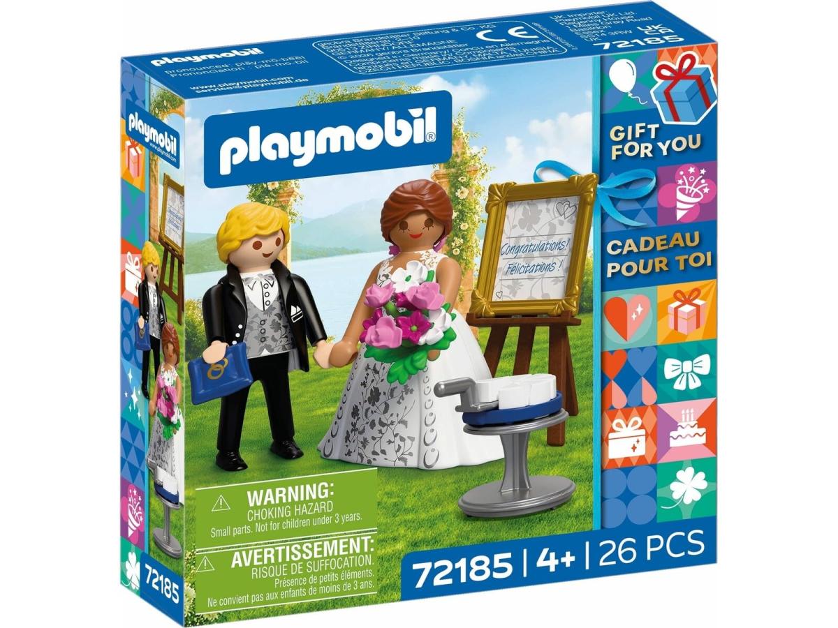 72185 couple de maries avec accessoires
