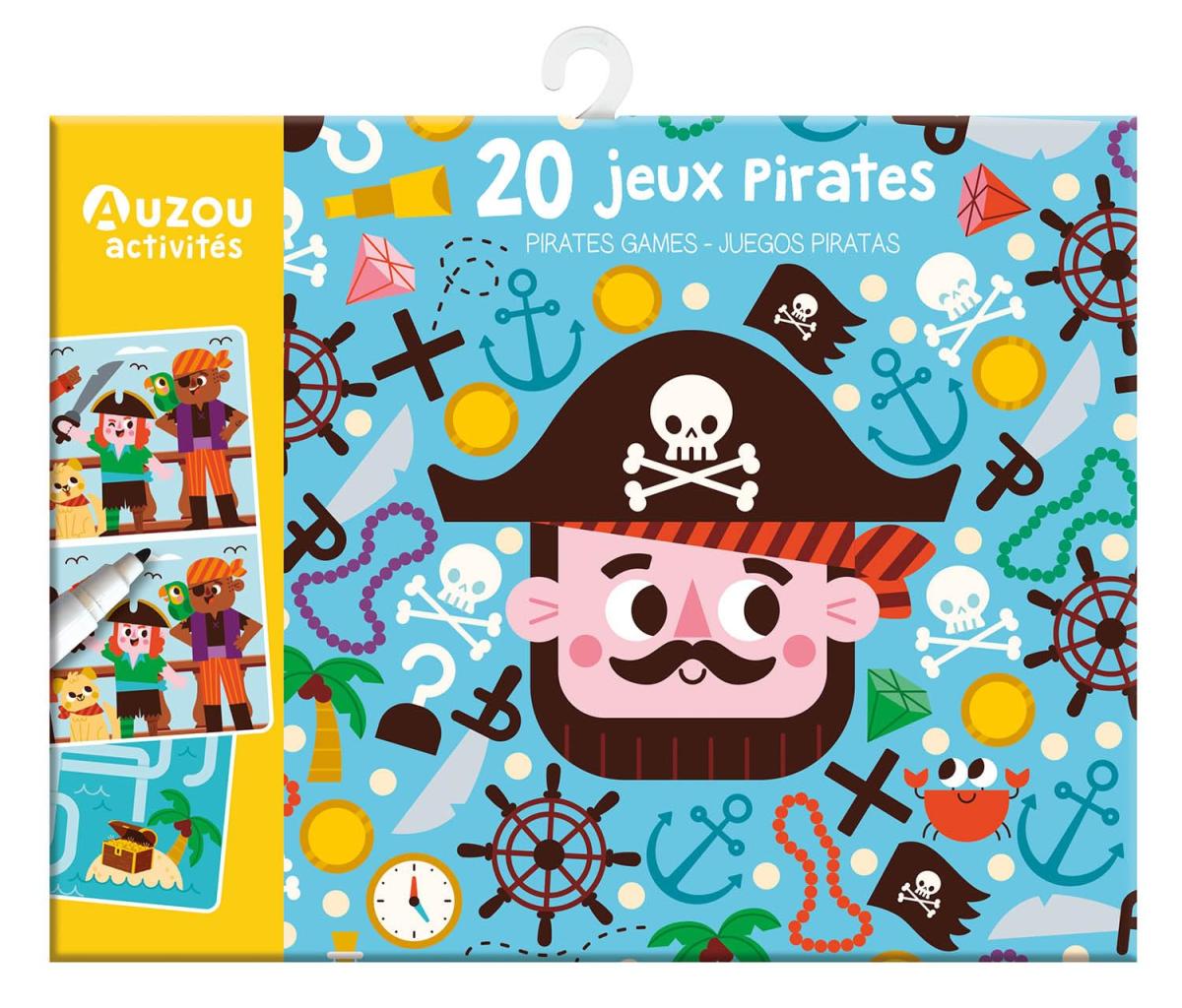 Ma pochette de jeux - 20 jeux pirates
