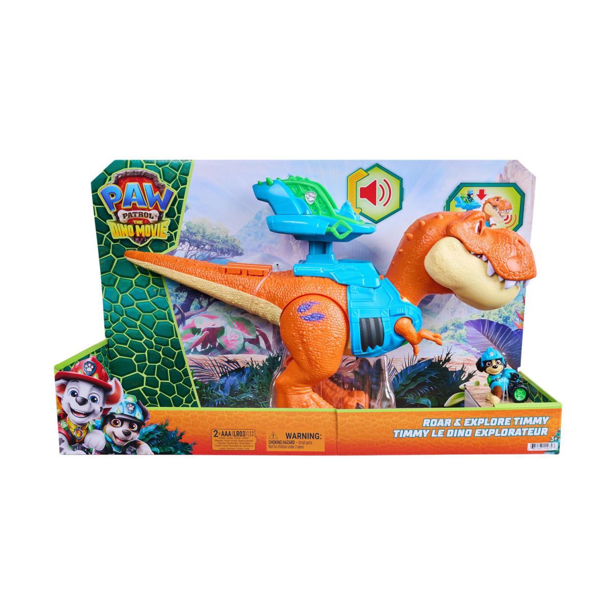Timmy le dino explorateur et Rex