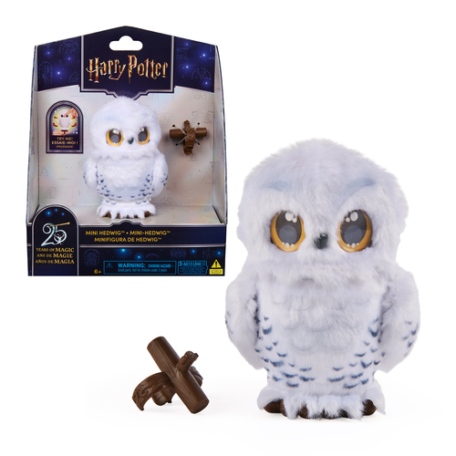 Mini Hedwige peluche Interactive