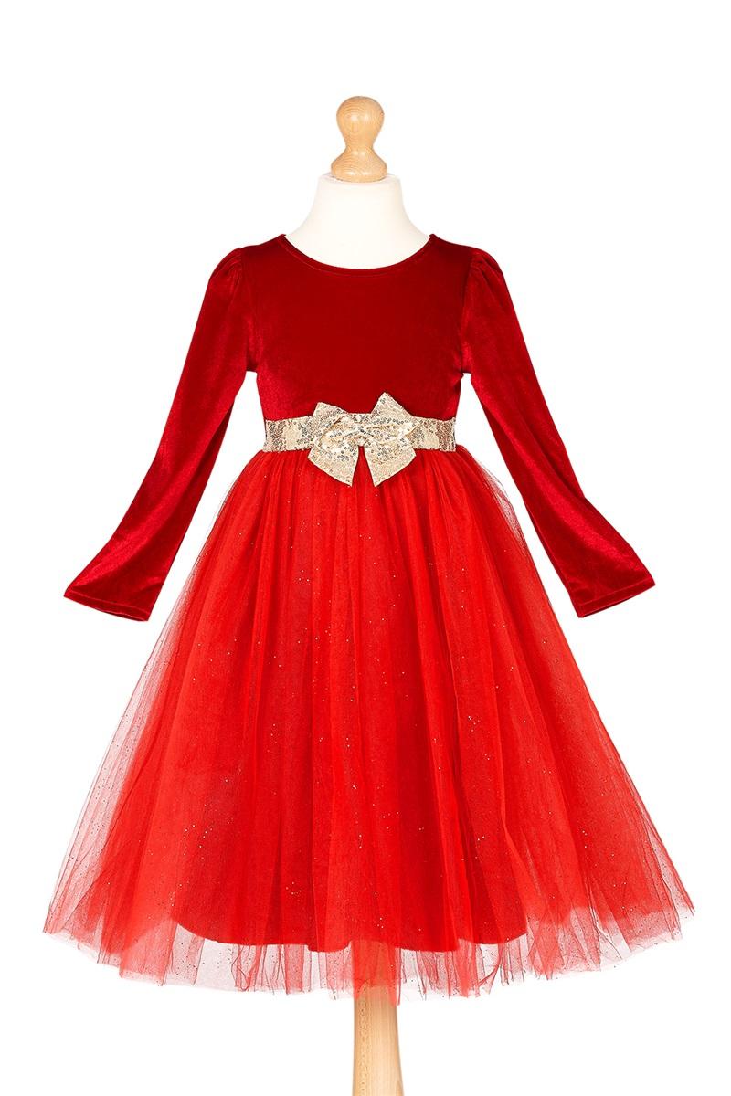 Robe rouge Amarilla 5- ans