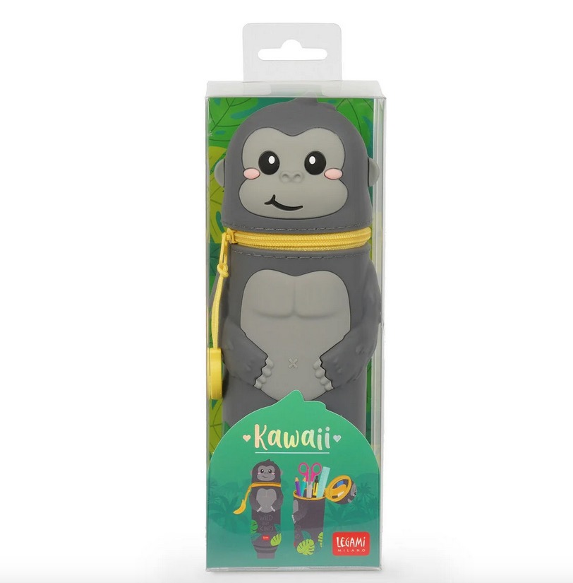 Trousse 2 en 1 en Silicone Gorille