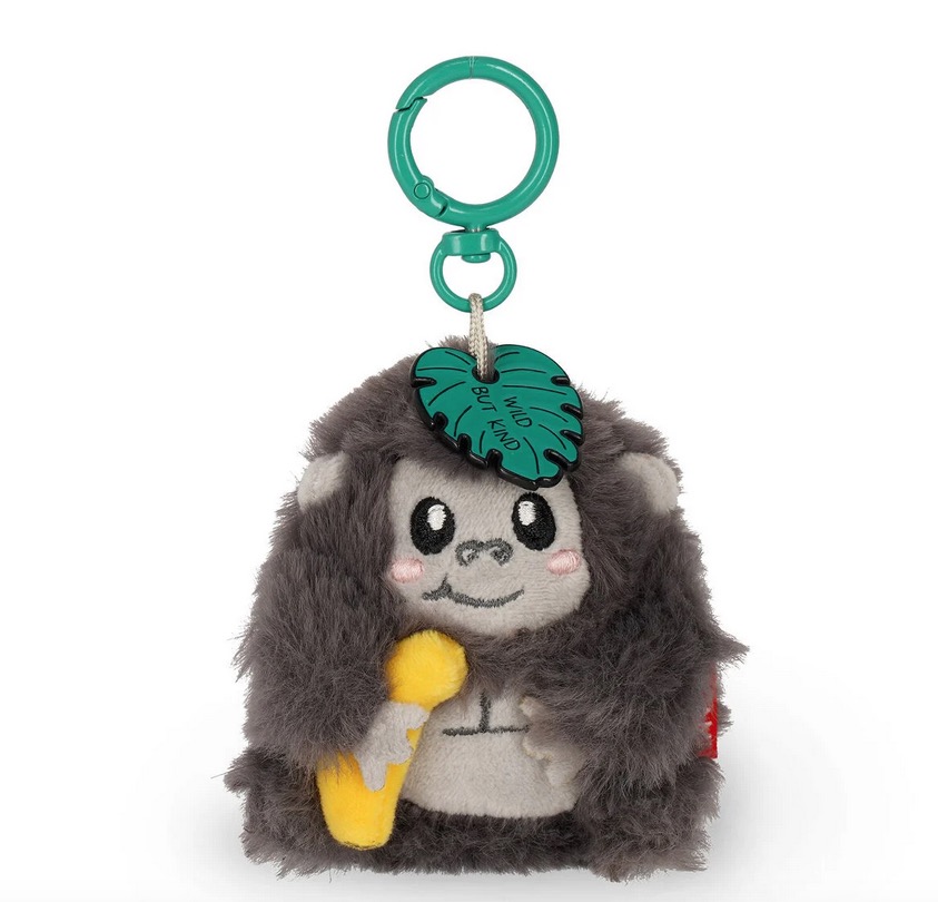 Porte cles en peluche Gorille - Super Soft