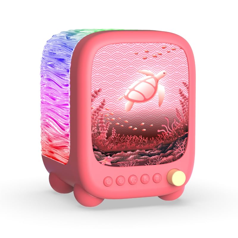 Lampe led wavy light coral avec haut-parleur bluetooth